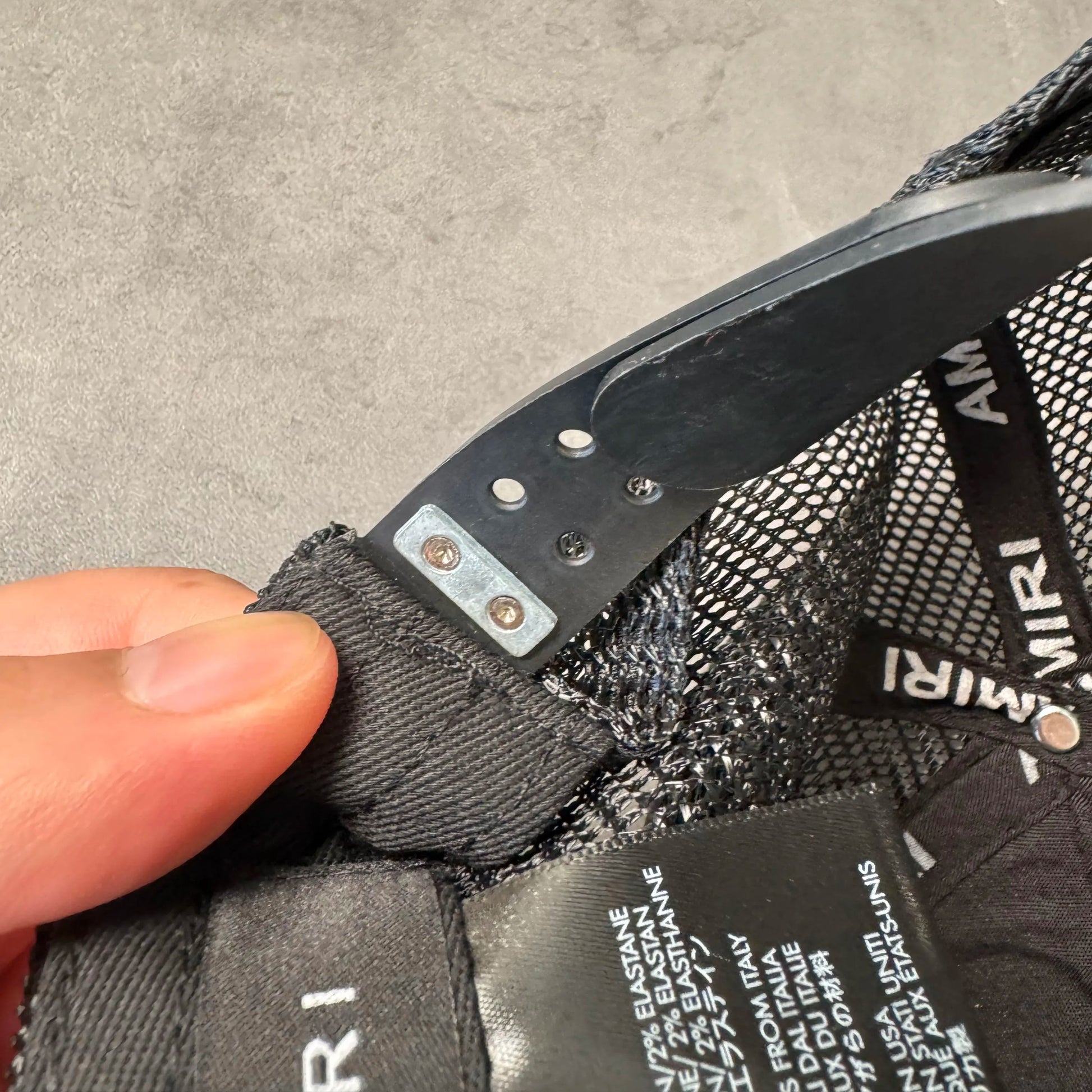 AMIRI Three Star Patch Hat