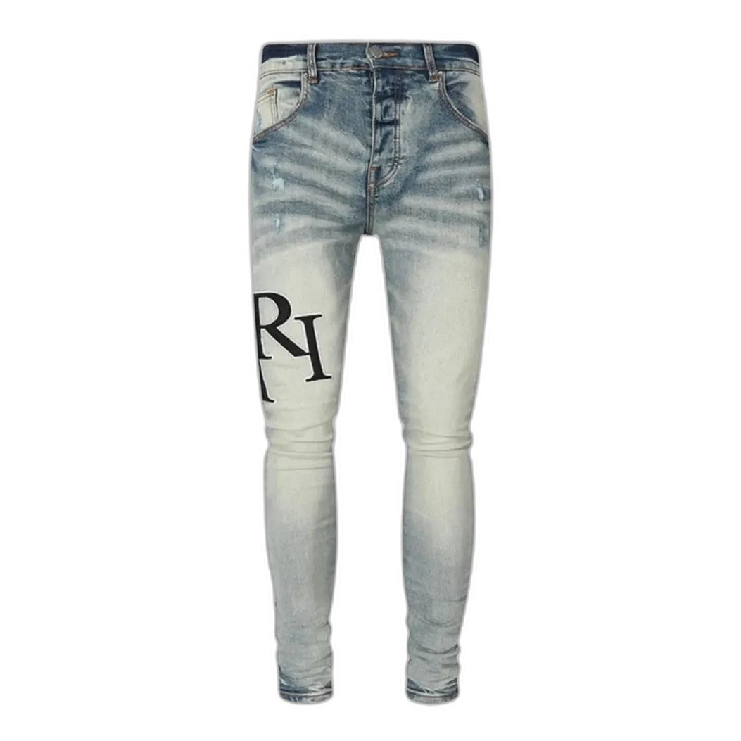 AMIRI Staggered-logo jeans