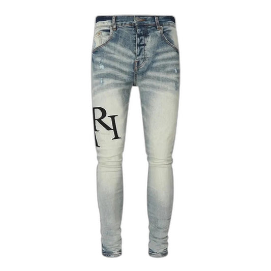AMIRI Staggered-logo jeans