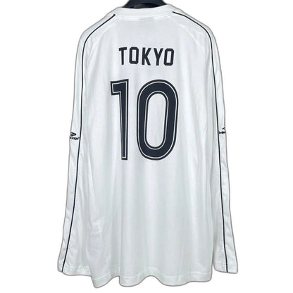 BALENCIAGA   SOCCER LONG SLEEVE OVERSIZED T-SHIRT