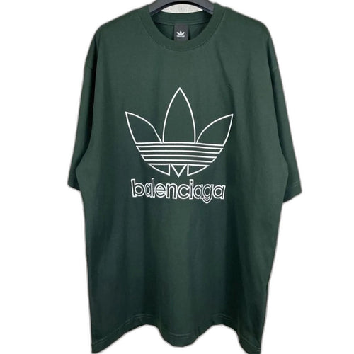 Balenciaga 24ss clover joint embroidery T-shirt