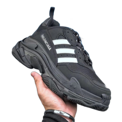 BALENCIAGA Triple S "BLACK"