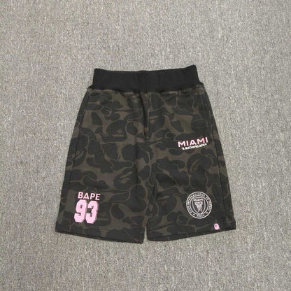 BAPE x INTER MIAMI CF camouflage sweatpants