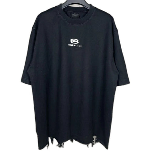 Balenciaga tassel embroidered T-shirt