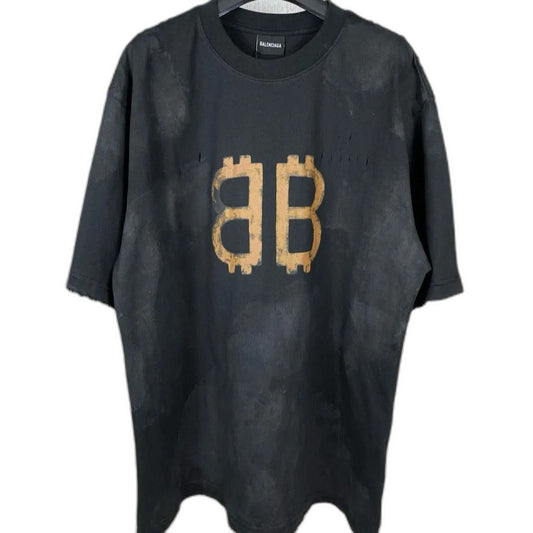 BALENCIAGA Crypto T-shirt Oversized "Black"