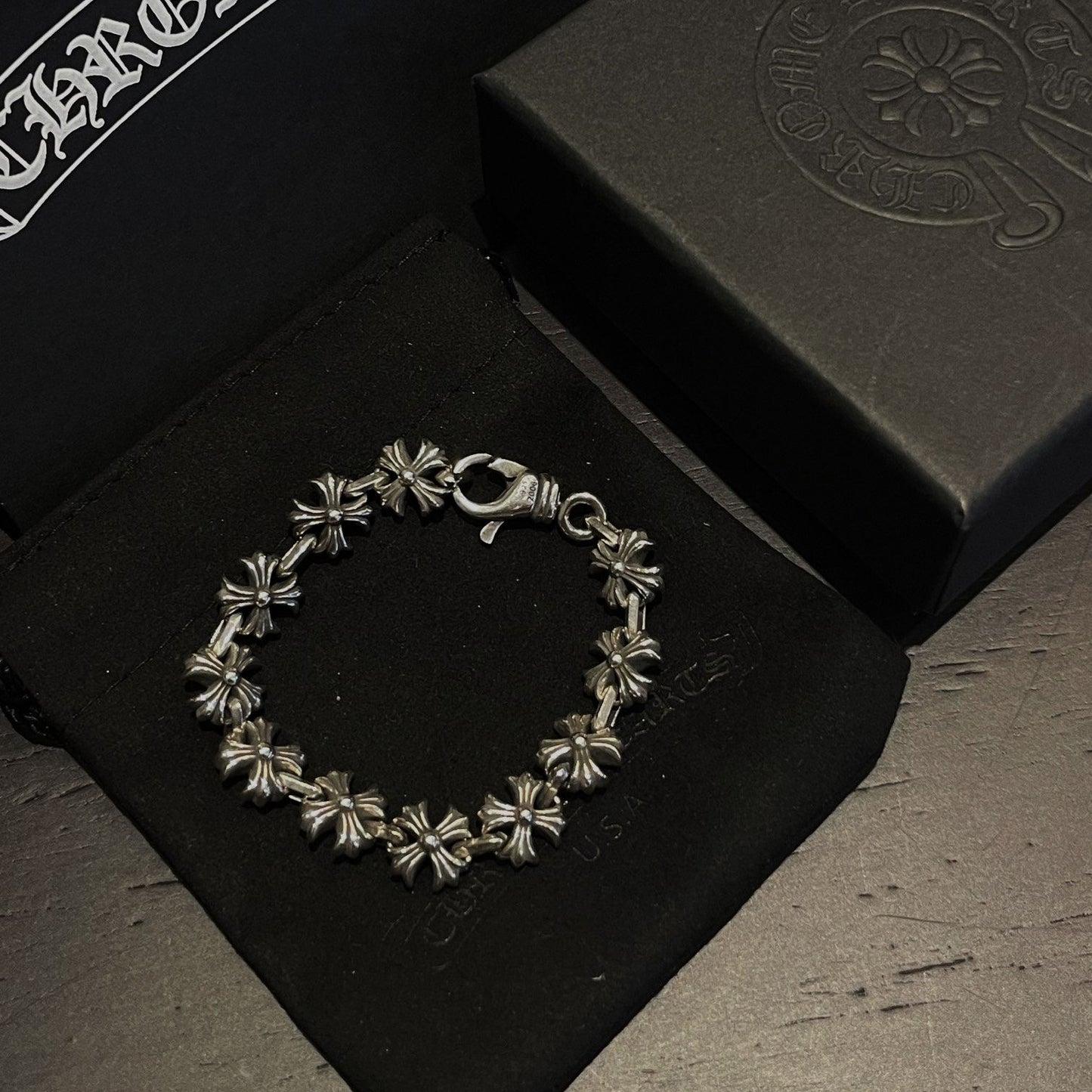 Chrome Hearts cross bracelet