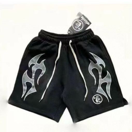 Hellstar x Complex Sports Flame Shorts 'Pink