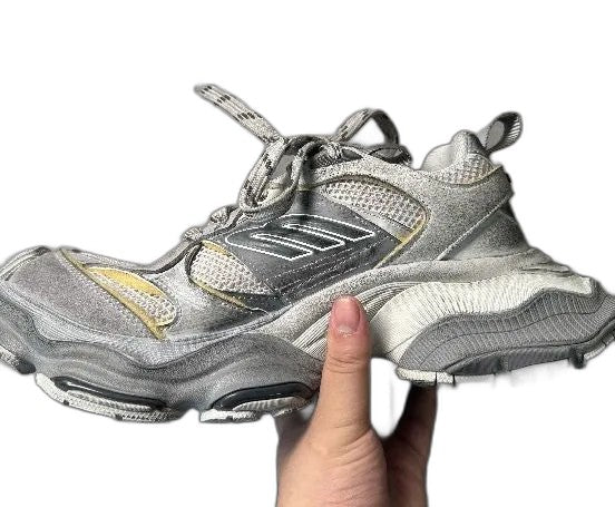 BALENCIAGA Cargo Sneaker "White/Grey"