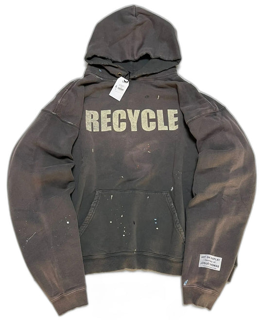 Gallery Dept. 90s Recycle Hoodie - Washed Black