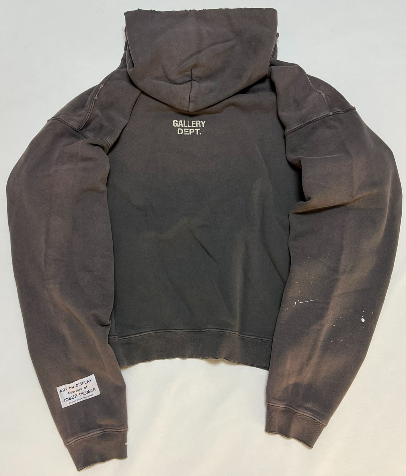 Gallery Dept. 90s Recycle Hoodie - Washed Black
