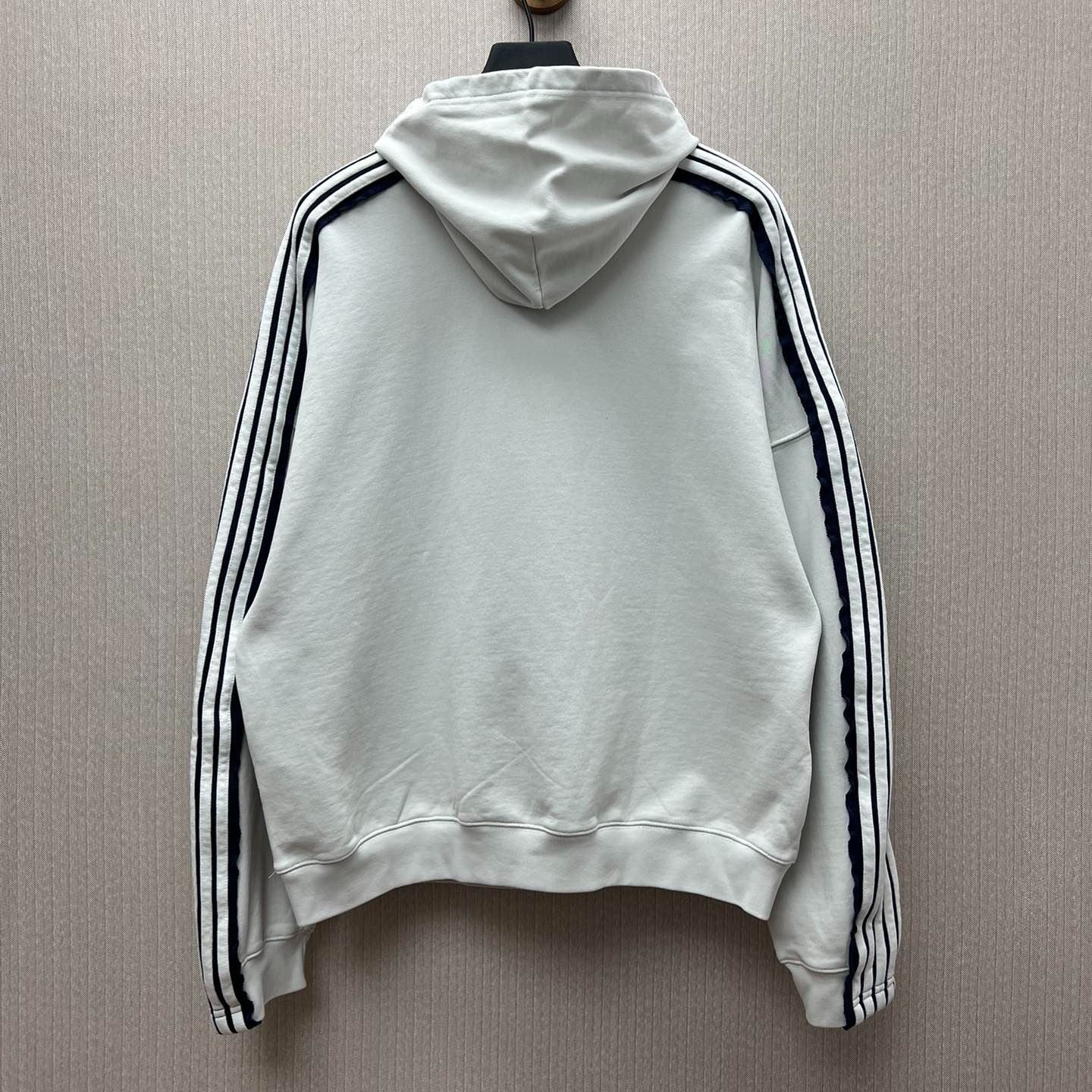 Balenciaga Men's Unity Sports Icon Large Hoodie in Dirty