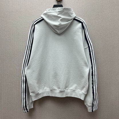 Balenciaga Men's Unity Sports Icon Large Hoodie in Dirty