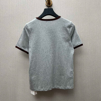 CELINE 70's blason t-shirt IN cotton jersey