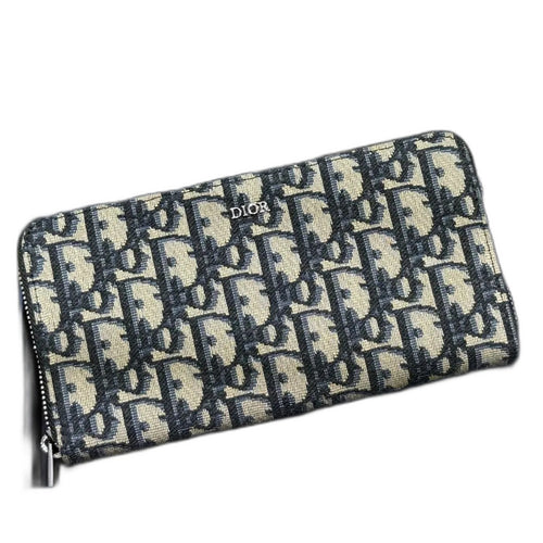Dior Round zipper wallet