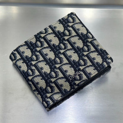 DIOR Logo folding wallet