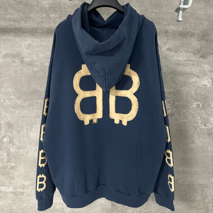 BALENCIAGA Crypto Hoodie Medium Fit