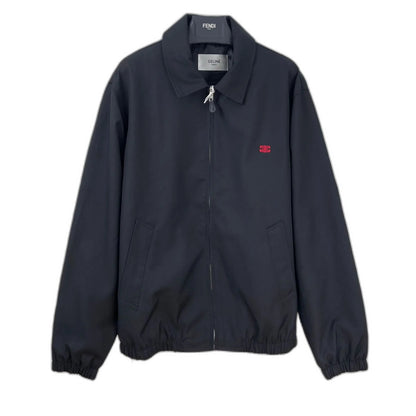 CELINE Blouson in Cotton and Wool Gabardine
