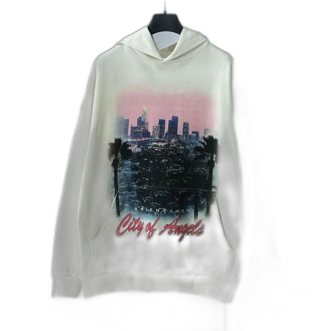 Balenciaga City Of Angels Hoodie Medium Fit