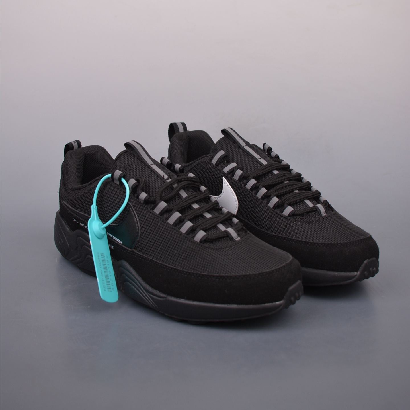 Fragment × Nike Air Zoom Spiridon SP "Black"