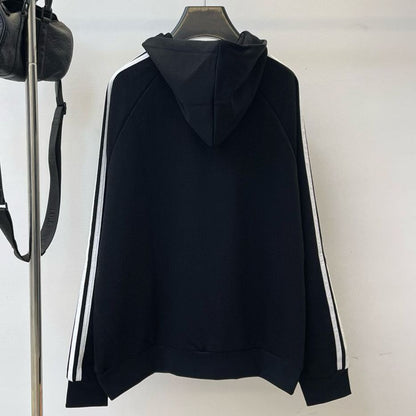 adidas BALENCIAGA Hoodie Large Fit "Black"