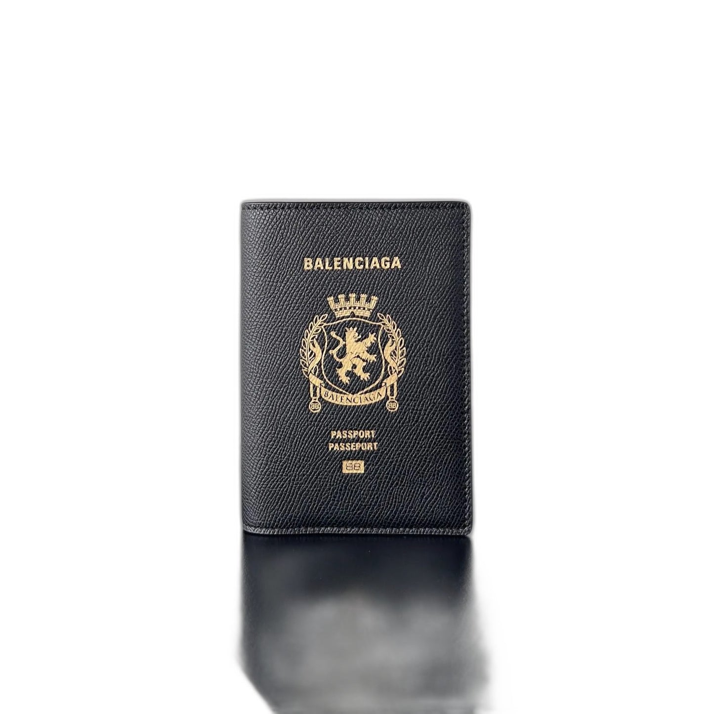 Balenciaga Men's Passport Holder in Black