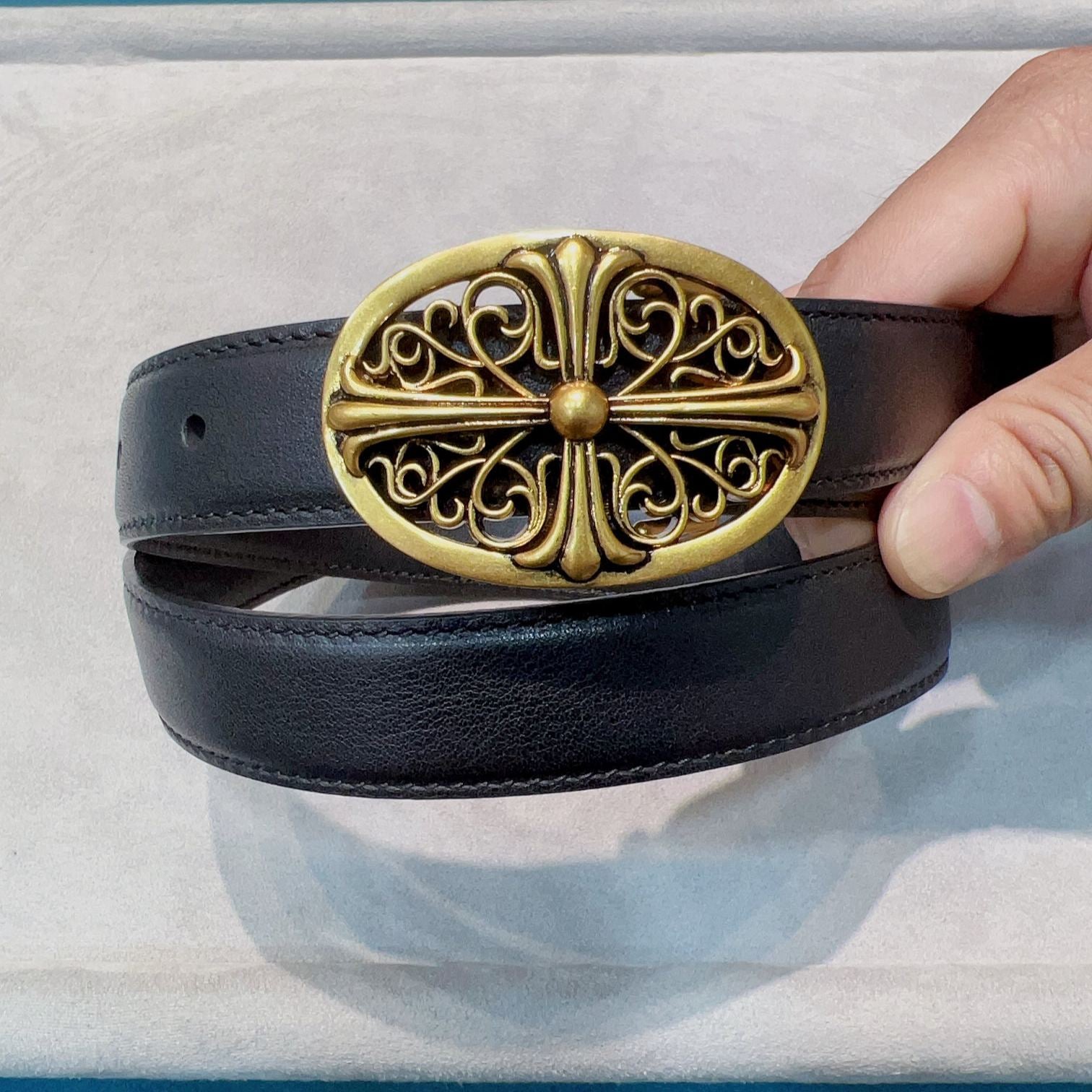 Chrome Hearts Small 2.5cm Belt Series