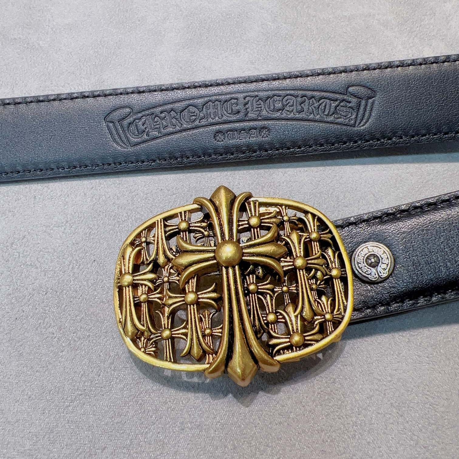 Chrome Hearts Small 2.5cm Belt Series