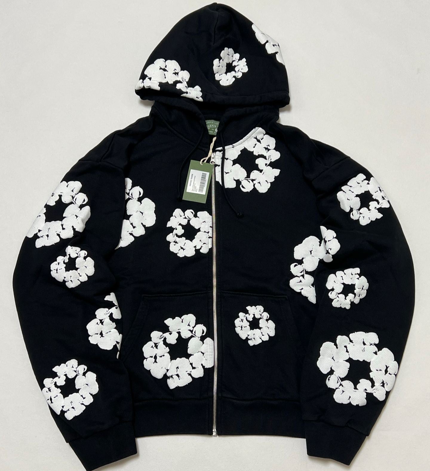 Denim Tears Cotton Wreath Zip Hoodie