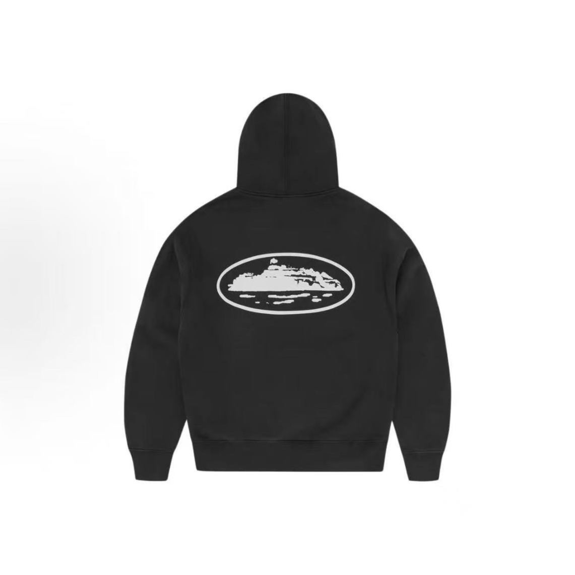 Cortez print zip-up hoodie and sweatpants