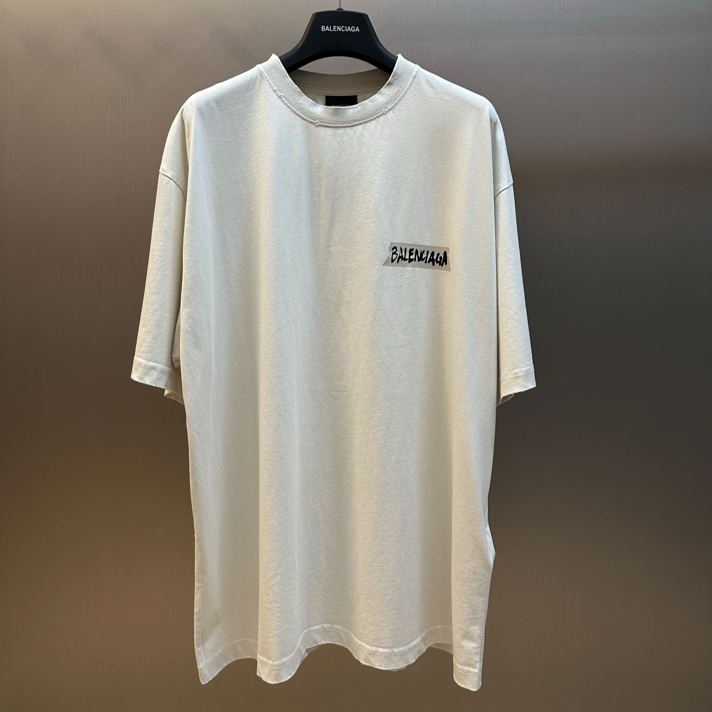 Balenciaga Masking Tape Medium Size T-Shirt