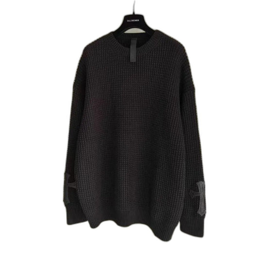 Chrome Hearts Leather Cross Patch Cashmere
