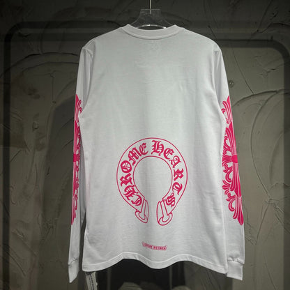 CHROME HEARTS Horseshoe Long Sleeve T-Shirt