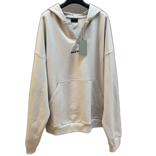 Balenciaga Hooded cotton sweatshirt with kangaroo pocket