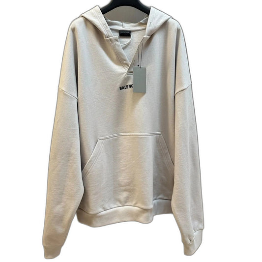 Balenciaga Hooded cotton sweatshirt with kangaroo pocket
