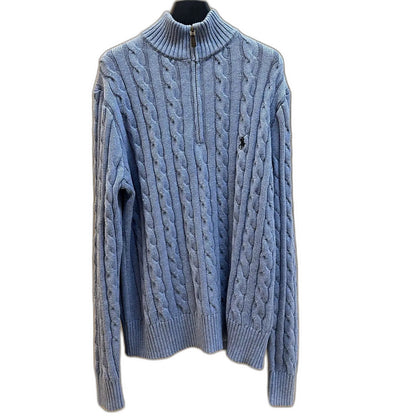 Ralph Lauren Men's Cotton Cable Knit Sweater