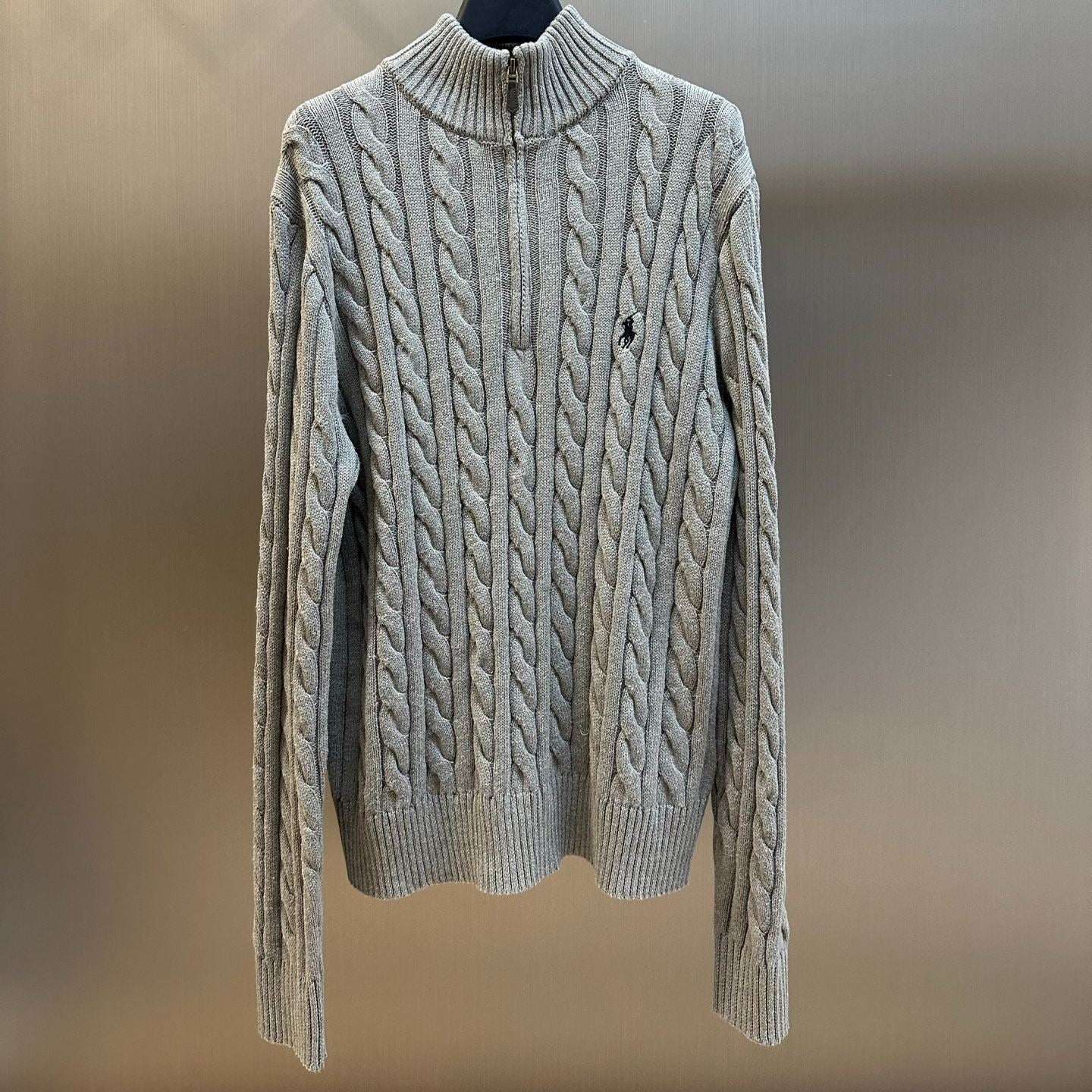 Ralph Lauren Men's Cotton Cable Knit Sweater
