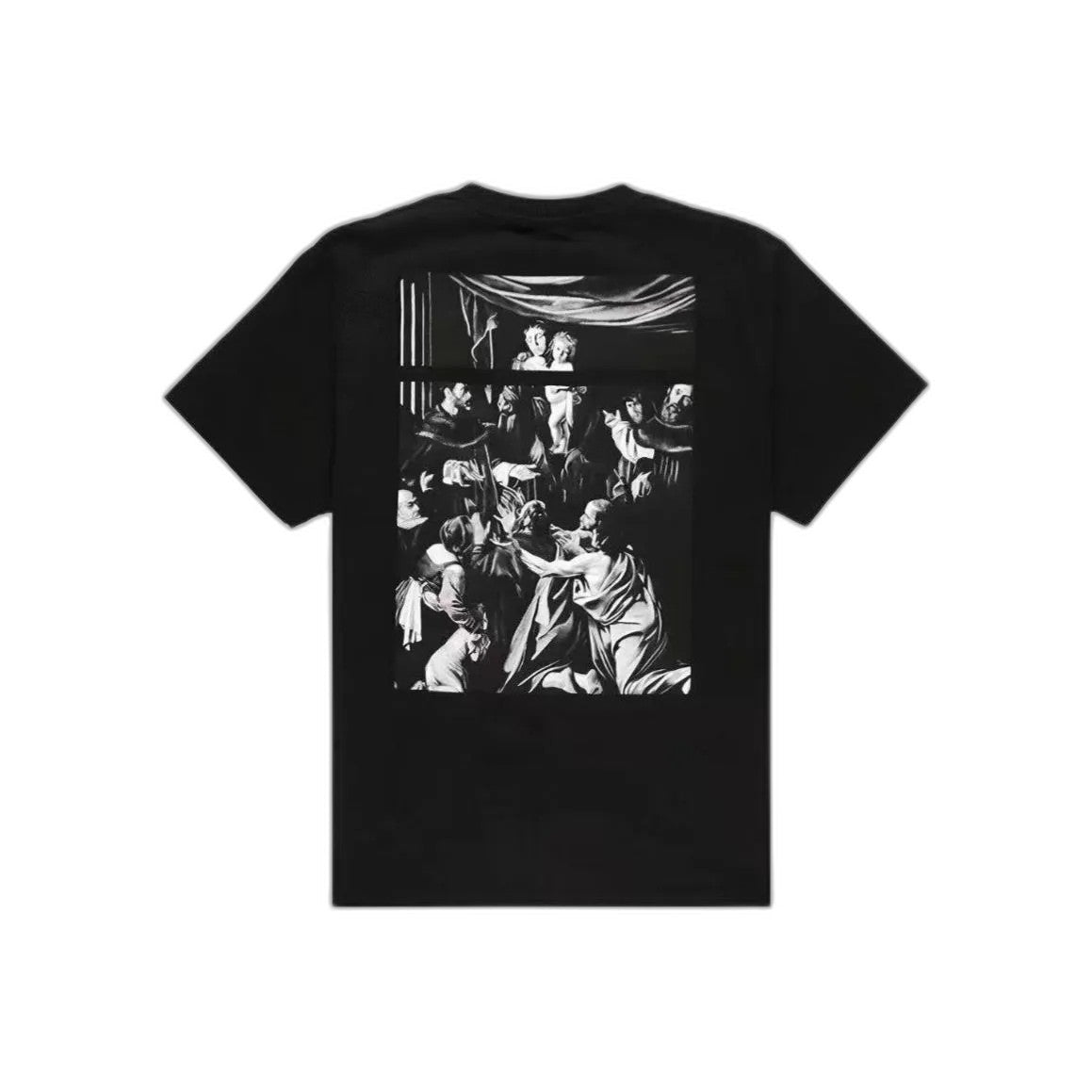 Off-White Spring/Summer 2020 Caravaggio Square Back Logo Print Short-Sleeve T-Shirt