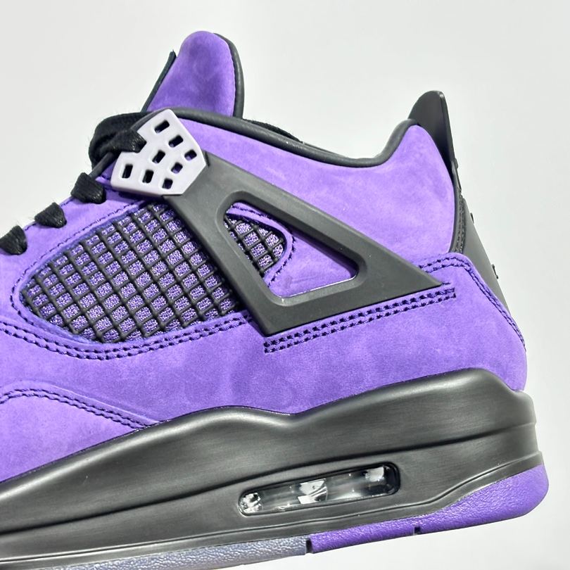 Travis Scott × Nike Air Jordan 4 Retro "Purple" (Friends and Family)