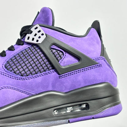 Travis Scott × Nike Air Jordan 4 Retro "Purple" (Friends and Family)