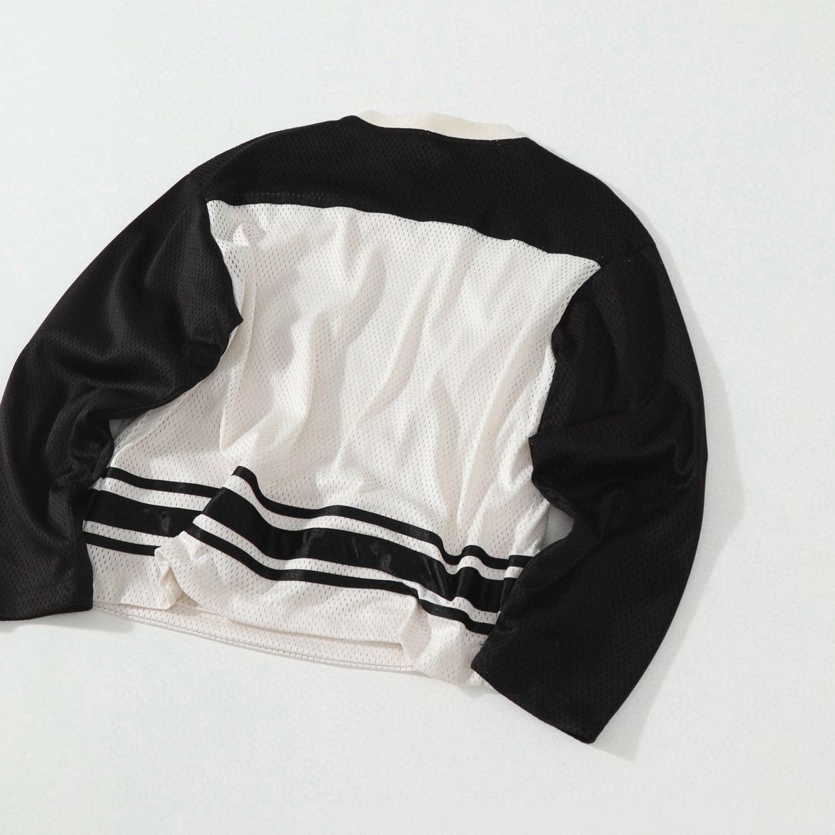 Kith Malik Long-Sleeve Mesh Jersey 'Sandrift'