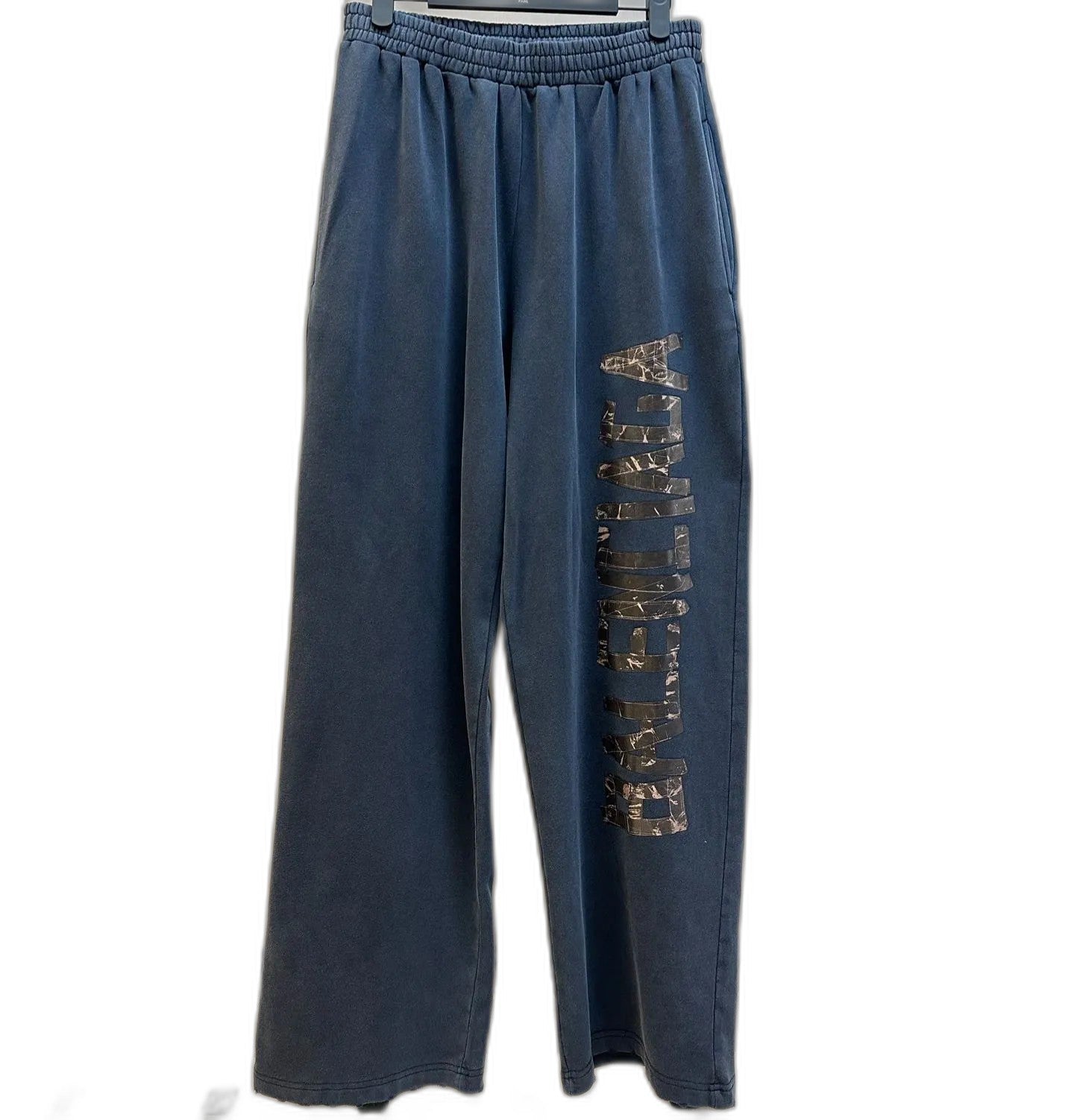BALENCIAGA Transparent Tape Baggy Pants