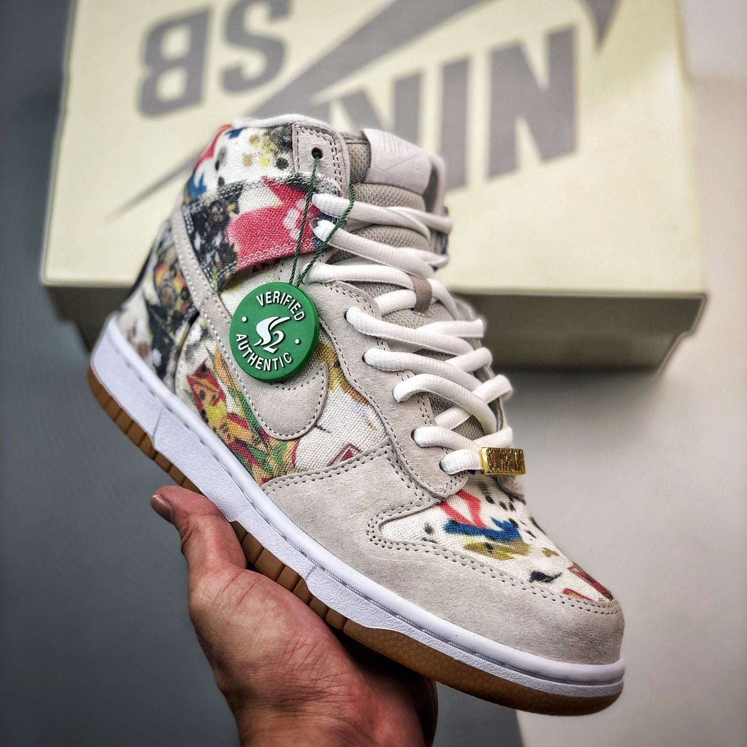 （SALE）Supreme × Nike SB Dunk High "Rammellzee"