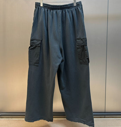 BALENCIAGA HYBRID Large Fit Pants Logo Cargo