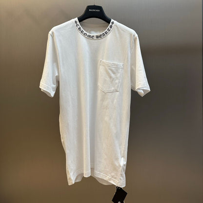 Chrome Hearts Neckline Letter Print T-shirt