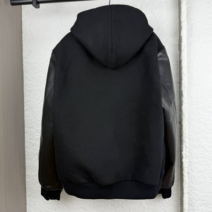 CELINE teddy jacket in double-faced wool