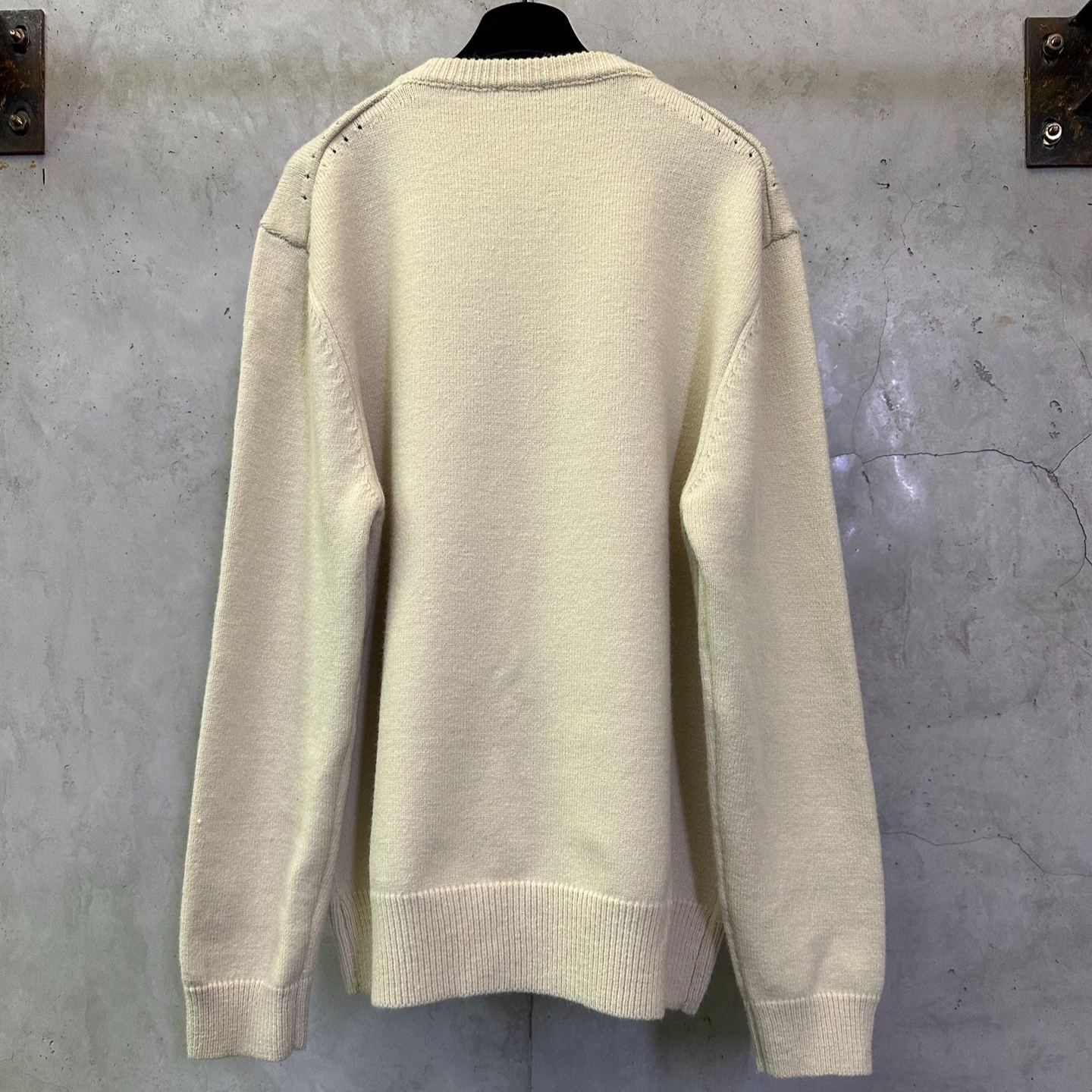 CELINE Crewneck Sweater 'White/Black'