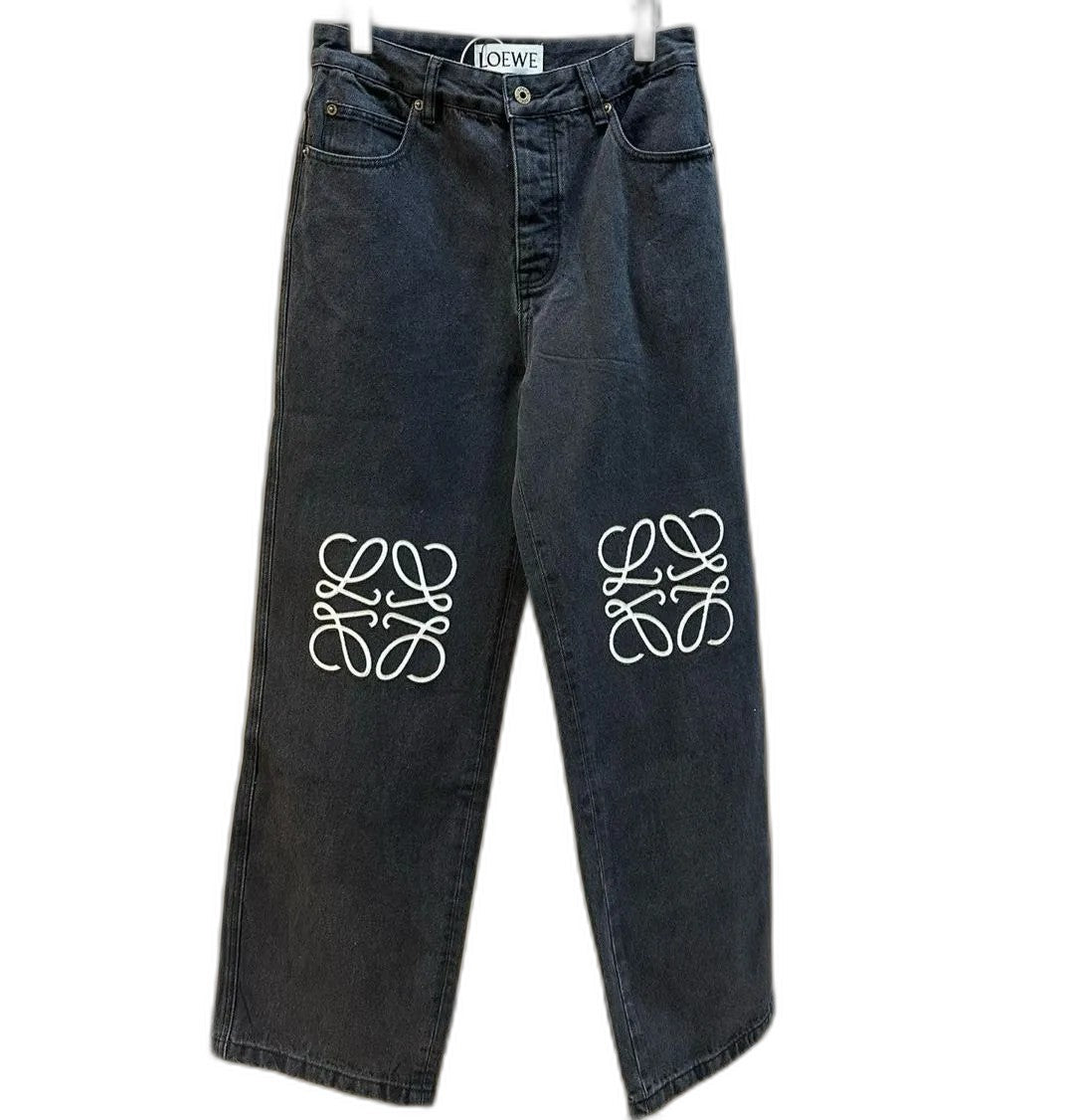 LOEWE Button Flight Jeans Loose Fit Jeans