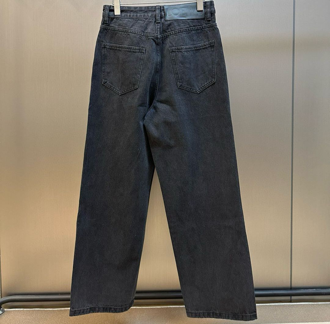 LOEWE Button Flight Jeans Loose Fit Jeans