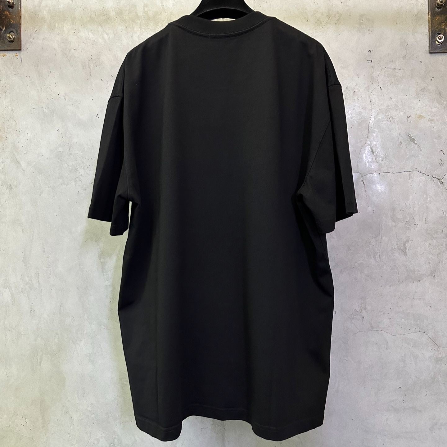 Balenciaga Men's Balenciaga Logo Printing Round Neck Short Sleeve