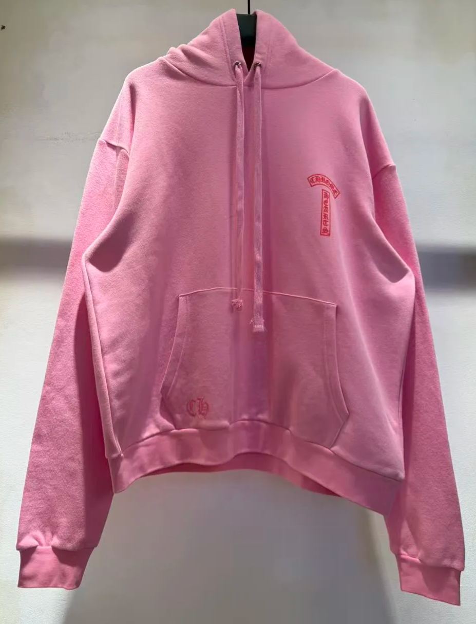 Chrome Hearts Back Arch Logo USA Print Hoodie
